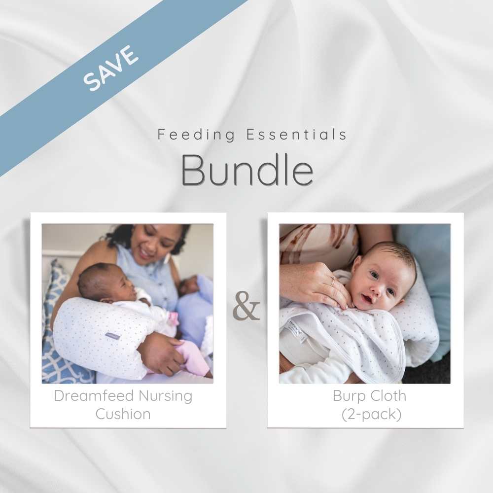 Dreamfeed & Burp Cloth Feeding Essentials Bundle